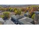 Aerial view showcasing homes and landscape at 1111 Elysian Field Dr # D, Lafayette, CO 80026