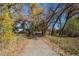Autumn leaves line a paved path ideal for walking or biking at 1111 Elysian Field Dr # D, Lafayette, CO 80026
