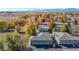 Aerial view of homes and surrounding landscape at 1111 Elysian Field Dr # D, Lafayette, CO 80026