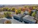 Aerial view of community and landscape at 1111 Elysian Field Dr # D, Lafayette, CO 80026