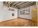 Hardwood floors and ample closet space in this bright bedroom at 1020 15Th St # 202, Denver, CO 80202