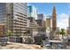 Outdoor patio area with grills and seating at 1020 15Th St # 202, Denver, CO 80202