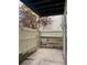Private patio with wooden fence and gate at 14602 E 2Nd Ave # 109C, Aurora, CO 80011