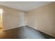 Simple carpeted bedroom with a closet at 6705 S Field St # 803, Littleton, CO 80128