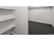 Ample storage space in this well-organized basement closet at 1575 S Clermont St, Denver, CO 80222