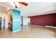 Open living room and kitchen with hardwood floors at 4570 E Yale Ave # 702, Denver, CO 80222
