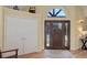 Bright entryway with double closets and elegant wood door at 114 E 14Th Ct, Broomfield, CO 80020
