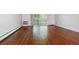 Spacious living room with sliding door to patio at 9385 E Center Ave # 1D, Denver, CO 80247