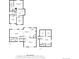 Floor plan showing a 1863 sq ft home with 3 bedrooms and 2.5 bathrooms at 12171 S Critchell Ln, Littleton, CO 80127
