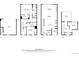 Four-level floor plan showcasing a spacious layout with multiple bedrooms, bathrooms, and a garage at 3450 N Downing St # 3, Denver, CO 80205