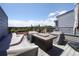 Rooftop deck with city views and fire pit at 3450 N Downing St # 3, Denver, CO 80205