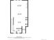 Floor plan showcasing a spacious living area and balcony at 3450 N Downing St # 3, Denver, CO 80205