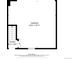 Floor plan showing a large garage and foyer at 3450 N Downing St # 3, Denver, CO 80205