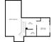 Upper floor plan with open layout and bedroom at 19883 E Vassar Ave, Aurora, CO 80013