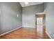 Spacious living room with hardwood floors and high ceilings at 19883 E Vassar Ave, Aurora, CO 80013