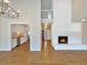 Open dining room with hardwood floors and kitchen views at 7264 Siena Way # C, Boulder, CO 80301