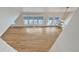 High-angle view of living room with hardwood floors at 7264 Siena Way # C, Boulder, CO 80301