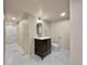 Basement bathroom with vanity and toilet at 7264 Siena Way # C, Boulder, CO 80301