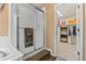 Bathroom with shower and walk-in closet at 23450 Bent Oaks Way, Parker, CO 80138