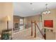 Upstairs hallway overlooking the main level at 23450 Bent Oaks Way, Parker, CO 80138