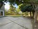 Backyard with patio and a partially visible grassy area at 3901 E Orchard Rd, Centennial, CO 80121