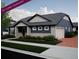 Attractive 55+ home exterior, under construction, featuring a two-car garage and landscaping at 5146 N Quemoy Ct, Aurora, CO 80019