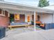 Covered patio with seating area, perfect for relaxing outdoors at 6765 S Adams Way, Centennial, CO 80122