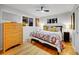 Bright bedroom with a king-size bed and large windows at 6765 S Adams Way, Centennial, CO 80122