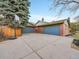 Two-car attached garage with additional detached garage at 6765 S Adams Way, Centennial, CO 80122