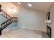 Spacious living room with hardwood floors and a fireplace at 2790 S Wheeling Way, Aurora, CO 80014
