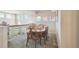 Formal dining area with hardwood flooring and large windows at 18165 E Saskatoon Pl, Parker, CO 80134