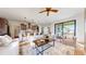 Open living space with kitchen and breakfast bar at 2479 Alkire St, Golden, CO 80401