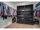 Large walk-in closet with ample shelving and drawers at 3153 Eagle Claw Pl, Castle Rock, CO 80108