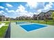 Community with pickleball courts and green space at 1481 Harebell St, Berthoud, CO 80513