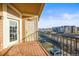 Spacious balcony overlooking the community, providing ample outdoor space at 10805 Twenty Mile Rd # 307, Parker, CO 80134
