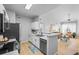 Modern kitchen with stainless steel appliances at 10805 Twenty Mile Rd # 307, Parker, CO 80134