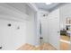 Laundry closet with washer and dryer hookups, and additional storage shelves at 10805 Twenty Mile Rd # 307, Parker, CO 80134