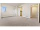 Spacious bedroom with walk-in closet and sliding barn door at 163 S Harrison St, Denver, CO 80209