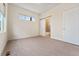 Bedroom with private bathroom and sliding barn door at 163 S Harrison St, Denver, CO 80209