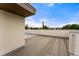 Spacious rooftop deck with composite decking and city views at 163 S Harrison St, Denver, CO 80209