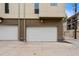 Attached two-car garage with ample parking space at 163 S Harrison St, Denver, CO 80209