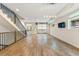 Bright and airy living area with hardwood floors at 163 S Harrison St, Denver, CO 80209