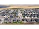 Aerial view of a large residential neighborhood at 45780 Silverdrop Ave, Bennett, CO 80102