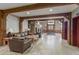 Lobby area with fireplace and seating at 34 Highfield Trl # 203, Breckenridge, CO 80424