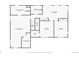 Second floor plan with primary bedroom and Gathering room at 28730 Mountain View Rd, Conifer, CO 80433
