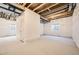 Unfinished basement with high ceilings and ample space at 5620 Cottontail Dr, Longmont, CO 80503