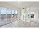 Dining area with sliding glass doors leading to a balcony at 1313 Steele St # 801, Denver, CO 80206