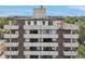 Exterior view of a multi-story building with multiple balconies at 1313 Steele St # 801, Denver, CO 80206