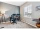 Home office features a desk, chair, and ample natural light at 944 Mcmurdo Cir, Castle Rock, CO 80108