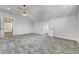 Bright bedroom featuring multiple entry points and new carpet at 244 Cheney Pl, Castle Rock, CO 80104